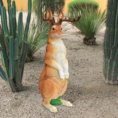 DESIGN TOSCANO Death Valley Jake, the Jackalope Statue JQ7429